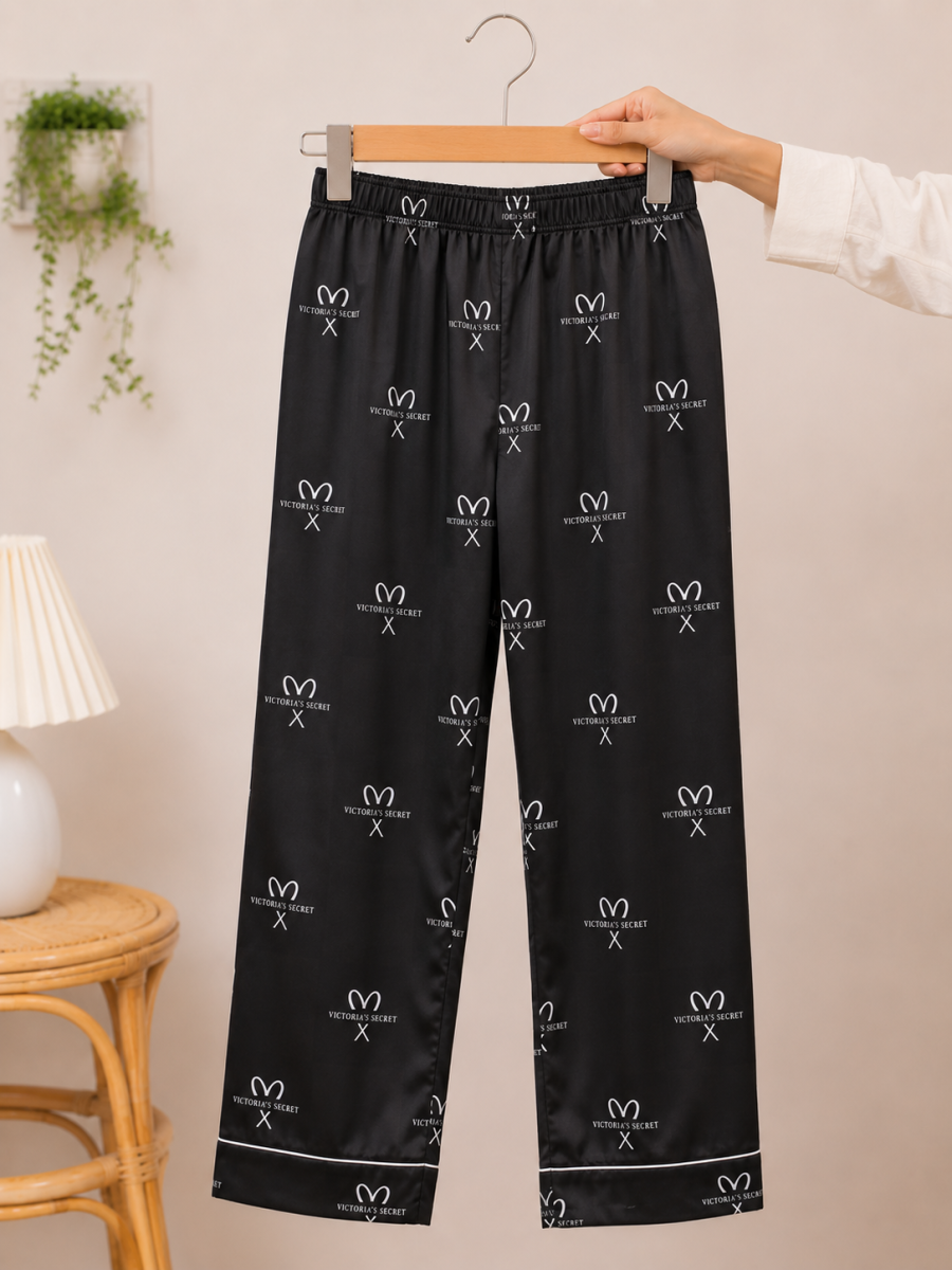 Valeria Midnight Signature Printed Ladies Night Suit thumbnail 3